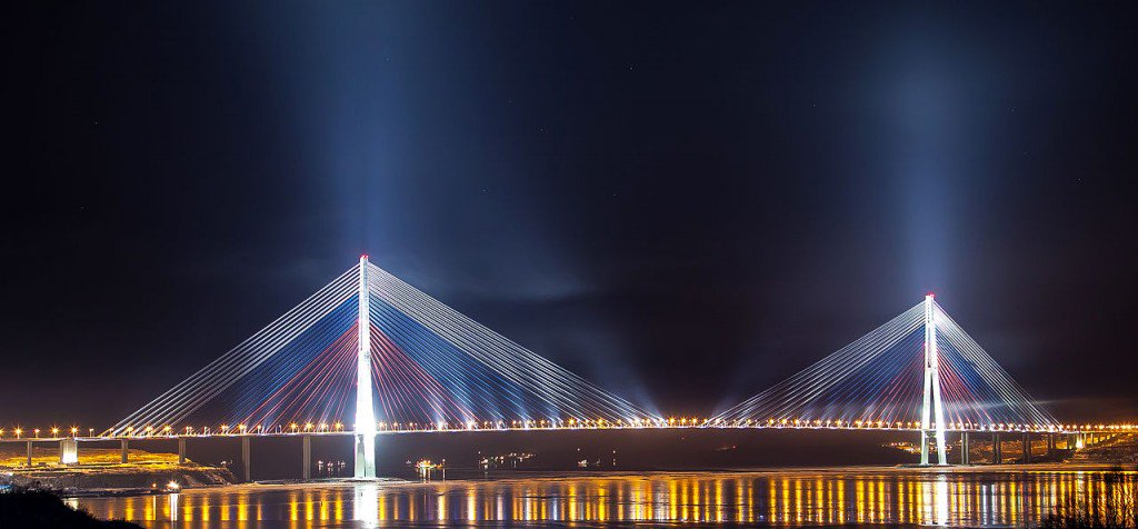 Russky Bridge Russia